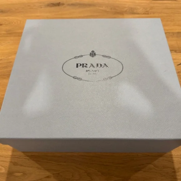 NEW Prada Black Monolith Leather Boots W/ Re-Nylon Pouch Size 39EU - Picture 2 of 6